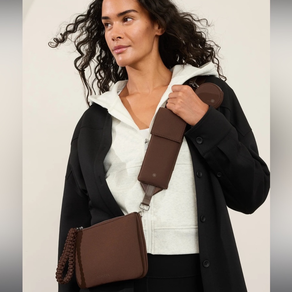 Brown Athleta Revive Modular Crossbody Bag